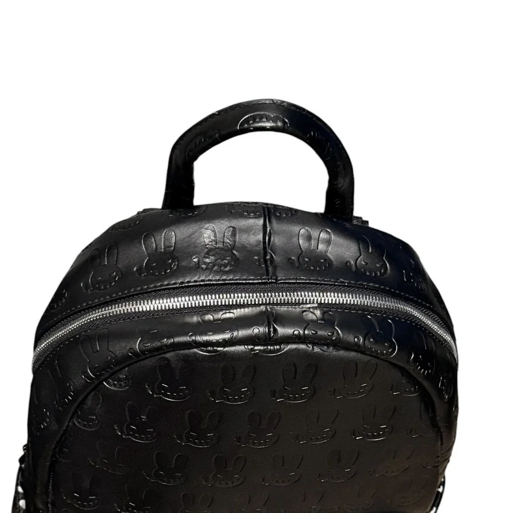 Dr. Zodiak's Moonrock Leather Backpack Black Limited Release Designer Bag READ